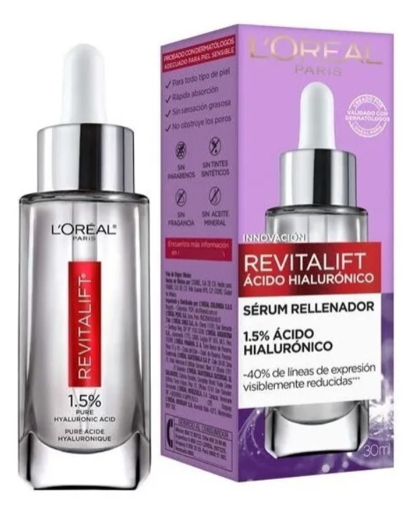 L' oreal revitalift acido hialuronico serum rellenador