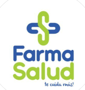 Un logotipo verde y blanco para una farmacia llamada Farmacenter.
