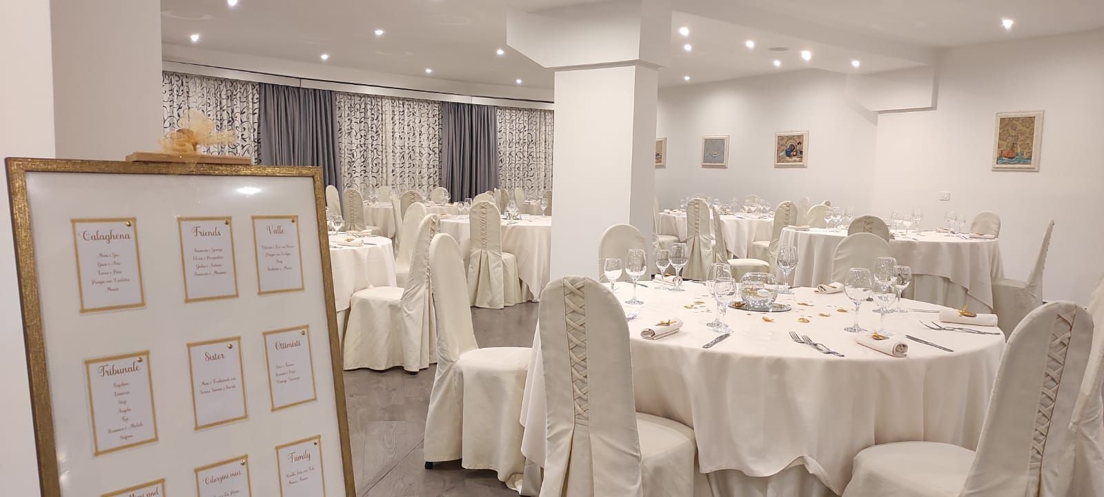 sala matrimoni baia dell'est