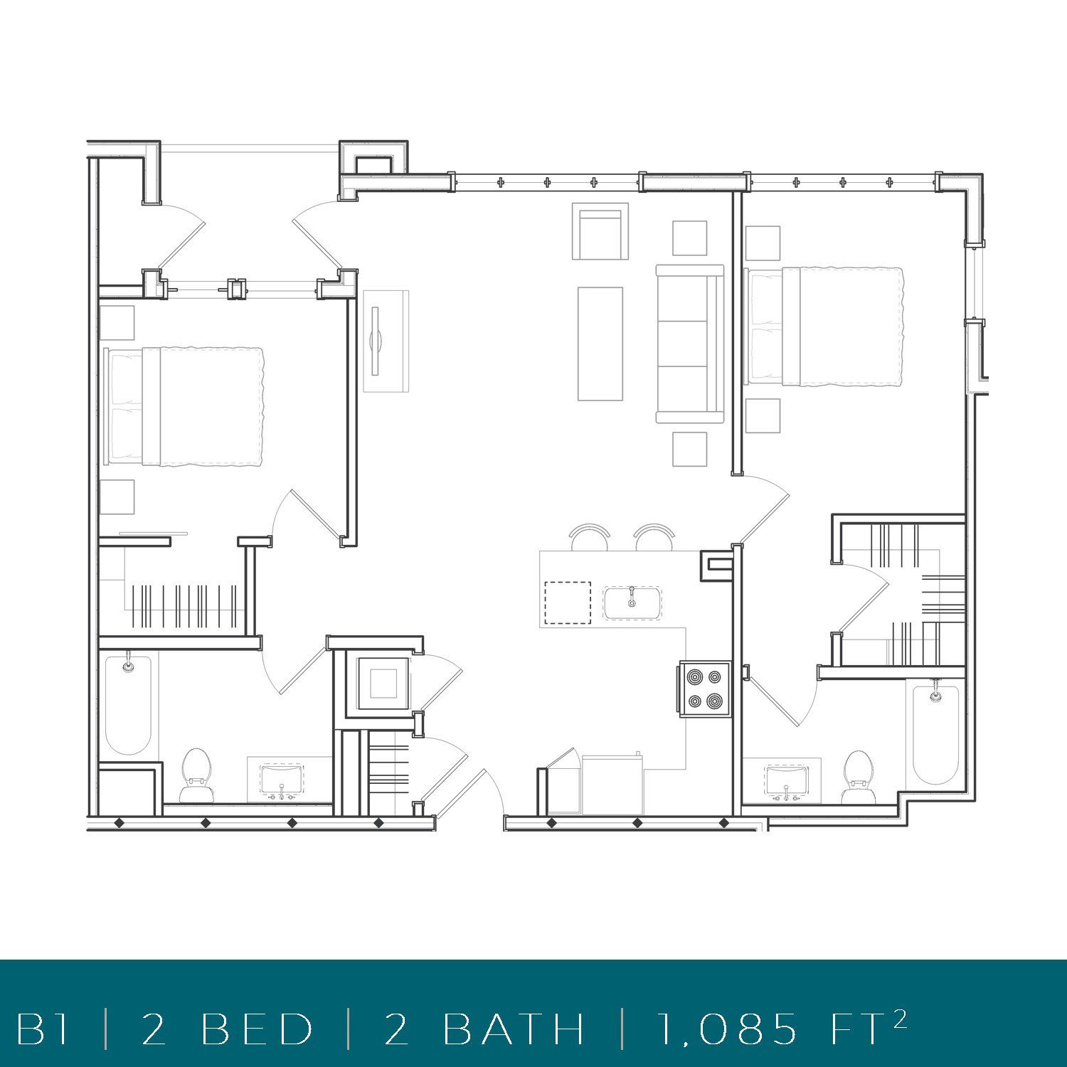 Floor Plan B1