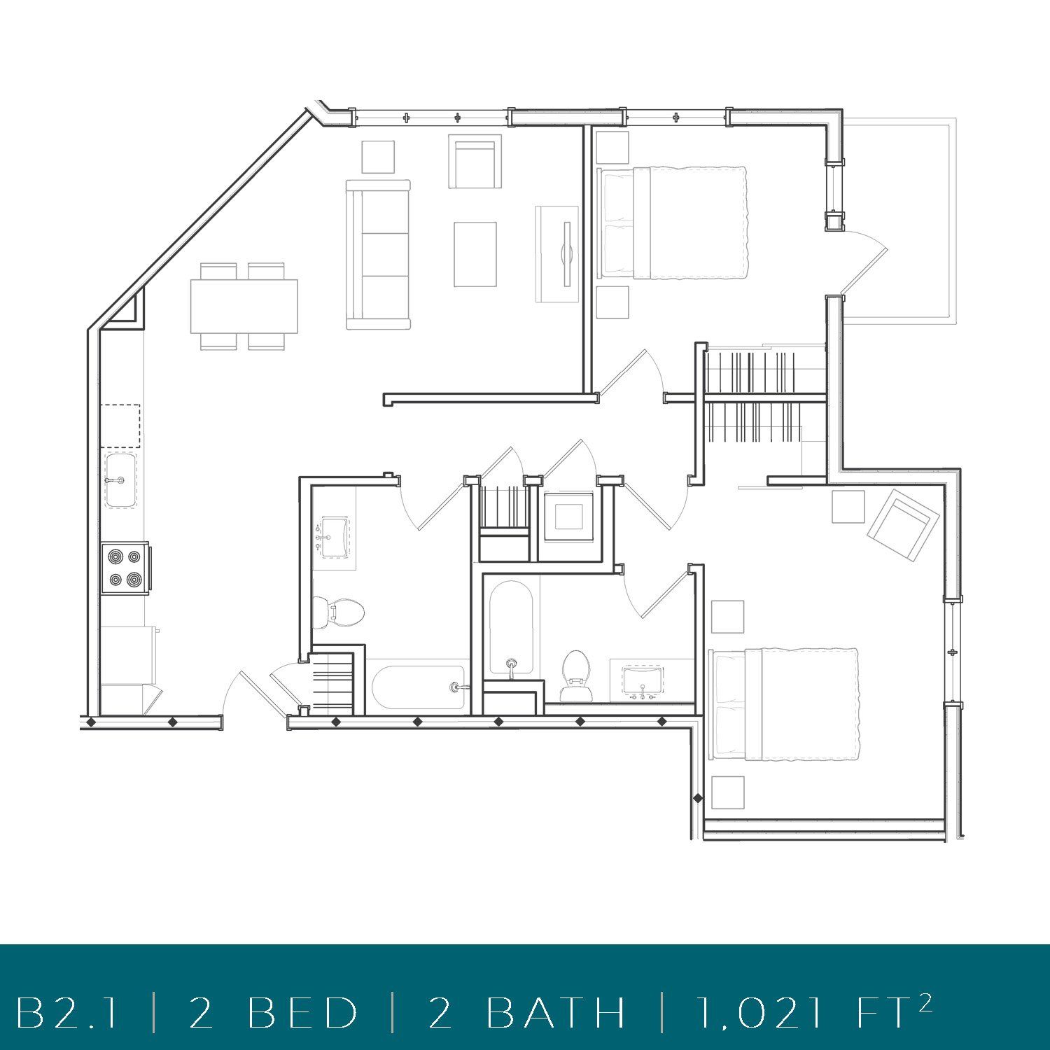Floor Plan B2.1