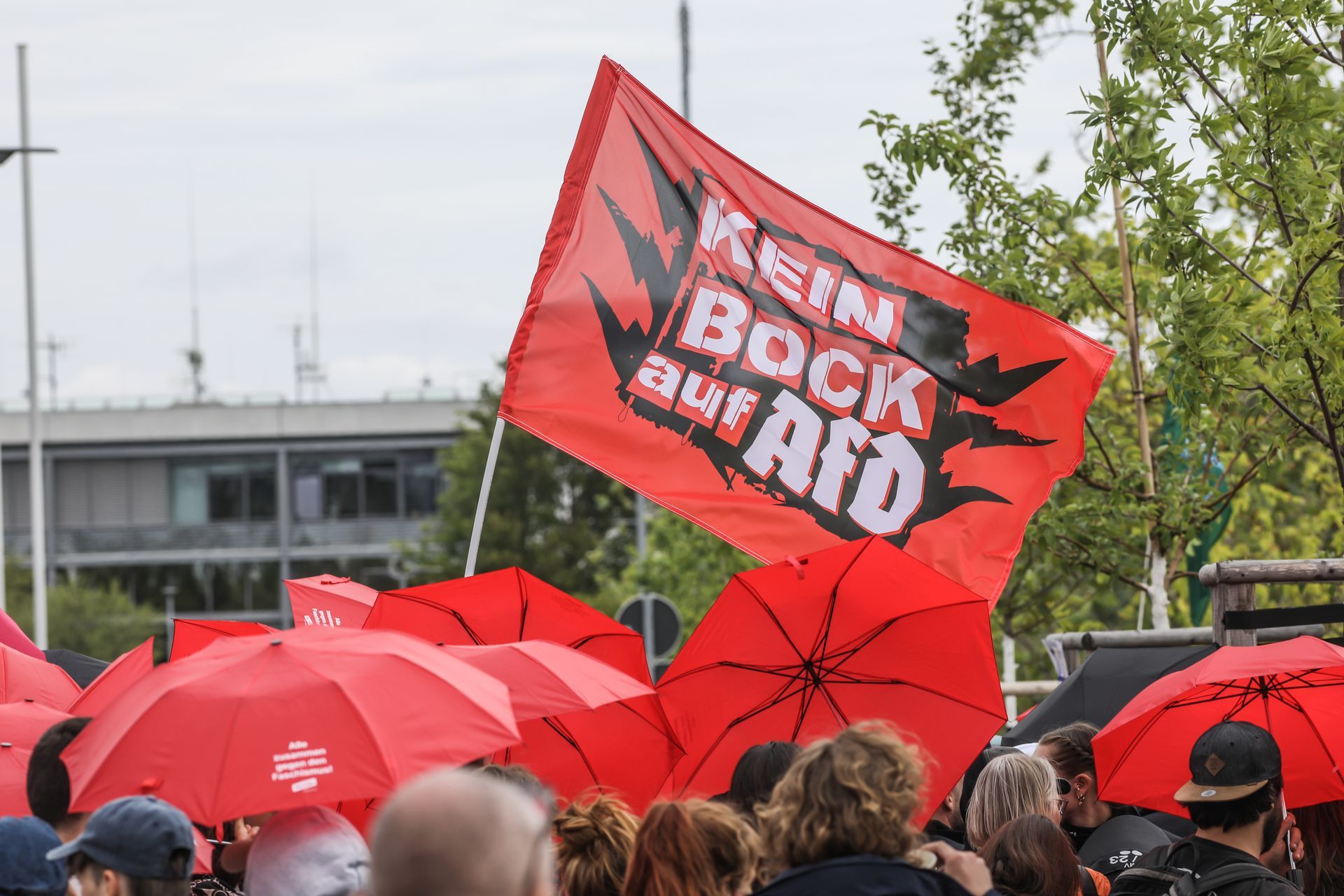 Kein Bock auf AFD flagge
