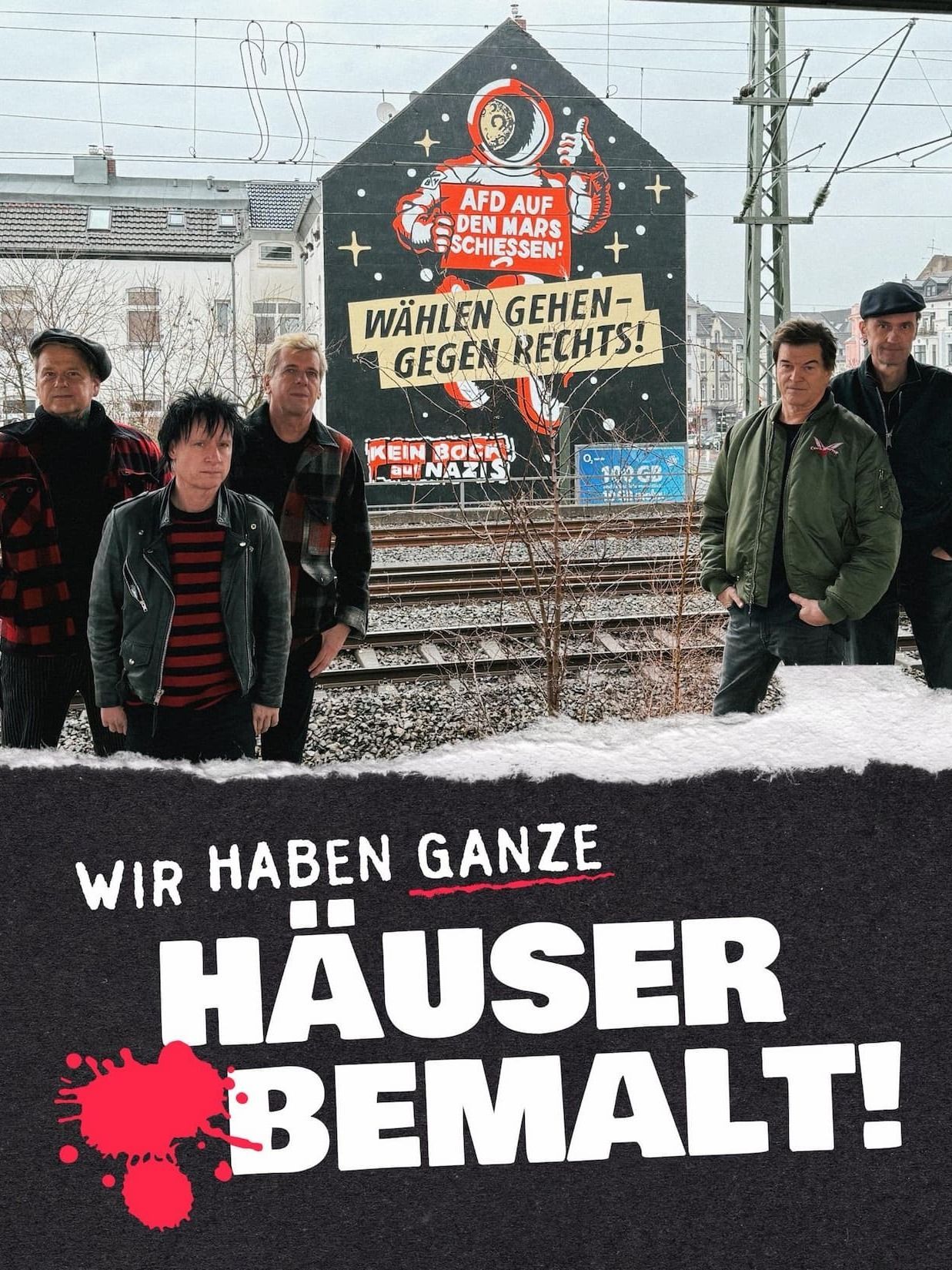 Wir haben ganze Häuser bemalt