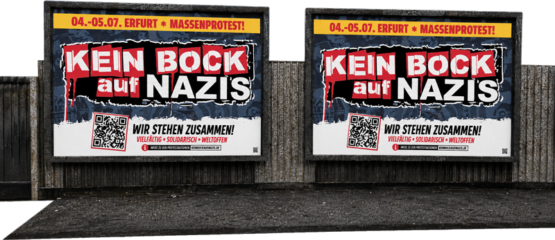 Anti AFD Plakate