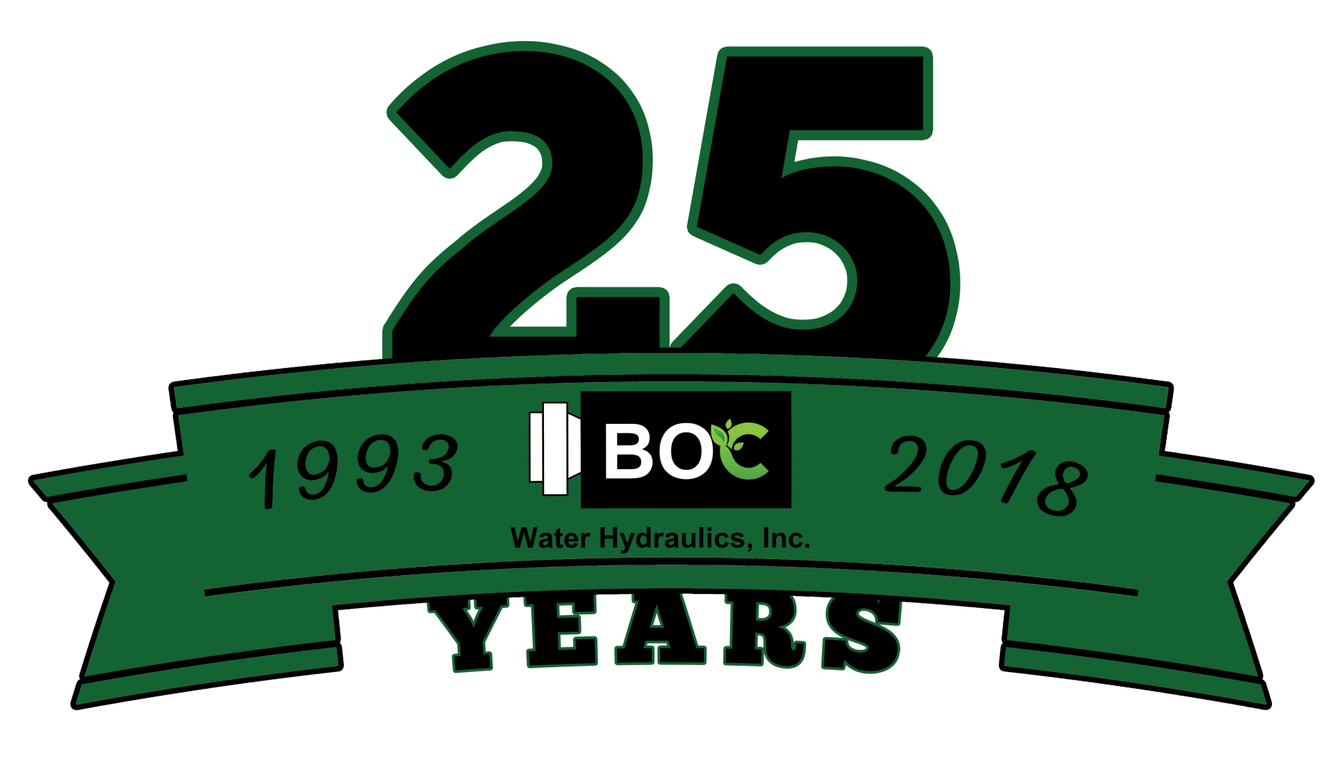 25th Anniversary Logo — Salem, OH — BOC Components Inc