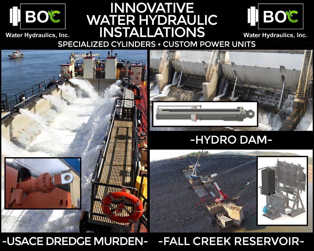 Water Hydraulic Installations — Salem, OH — BOC Components Inc