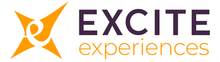 An Excite Experience white logo 