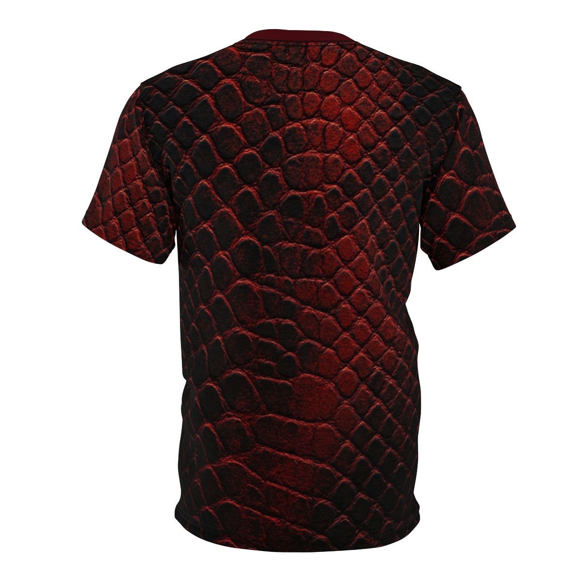 Crimson Black Snakeskin Tee