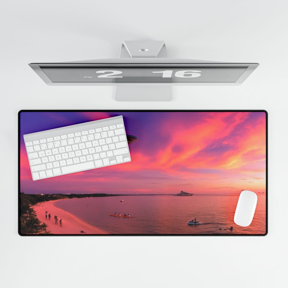 Beach scene Mouse Pad