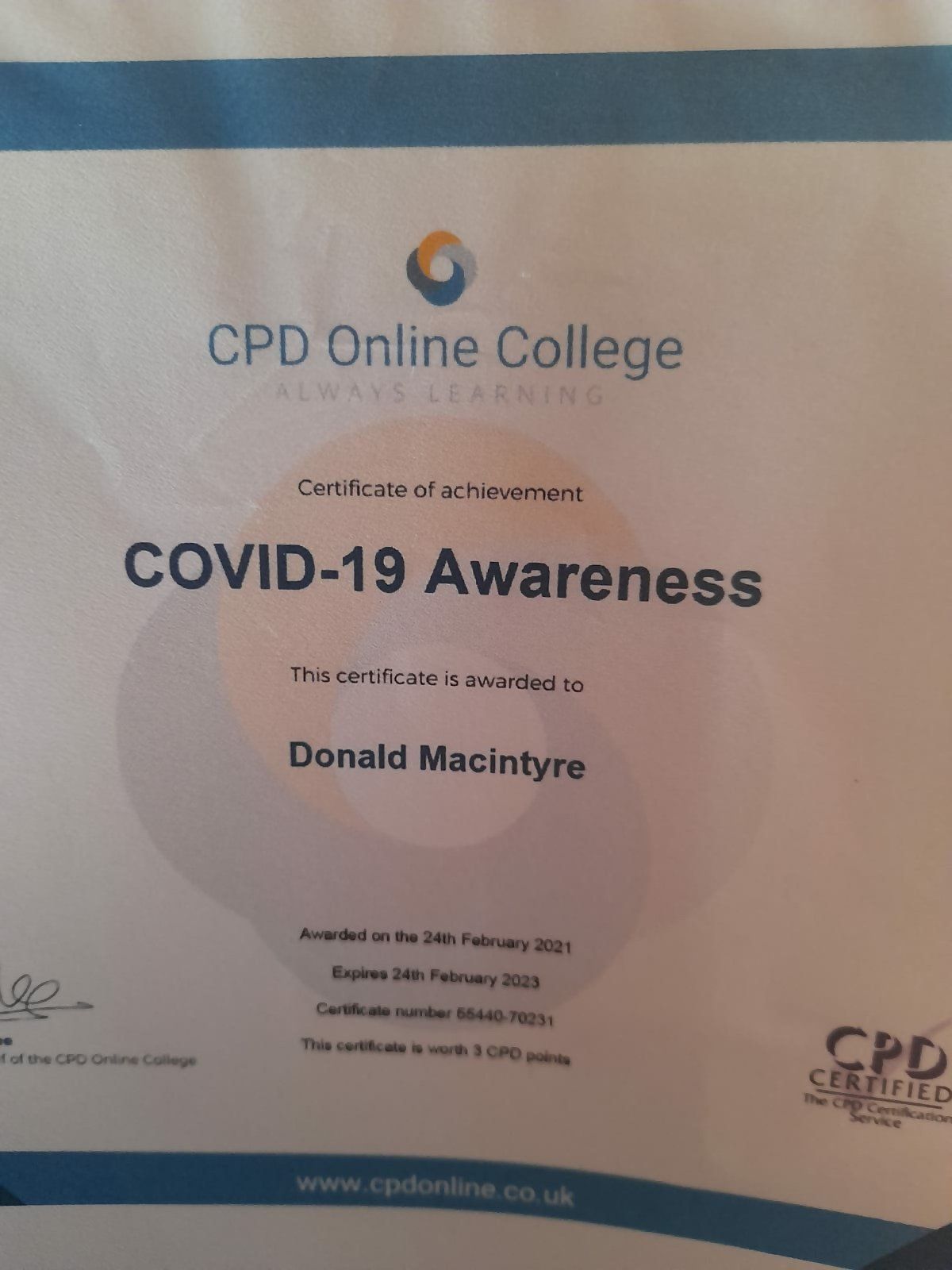 COVID-19 Awareness