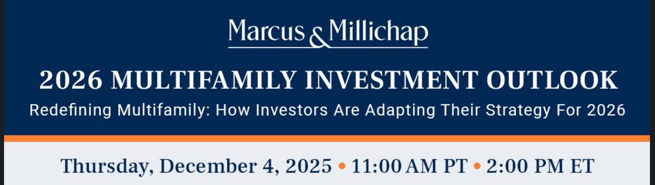 Robb Bollhoffer to Share 2026 Investment Outlook at National Multifamily Webinar