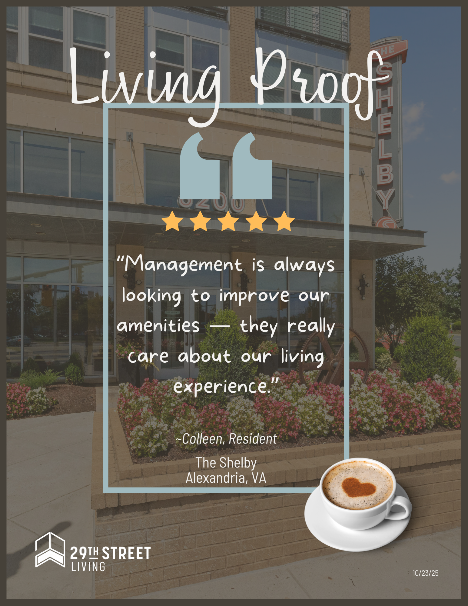 Living Proof: Colleen’s Story at The Shelby in Alexandria, VA