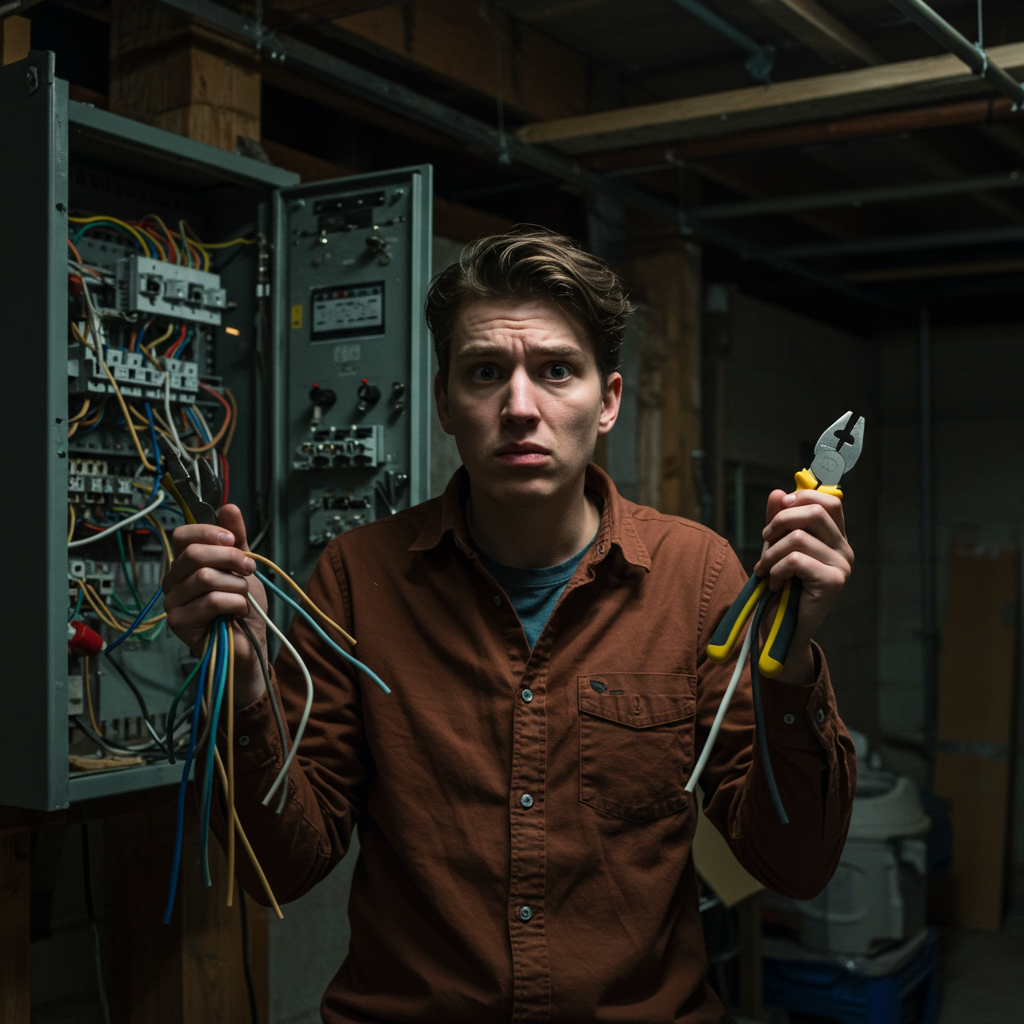 DYI electric repairs are dangerous