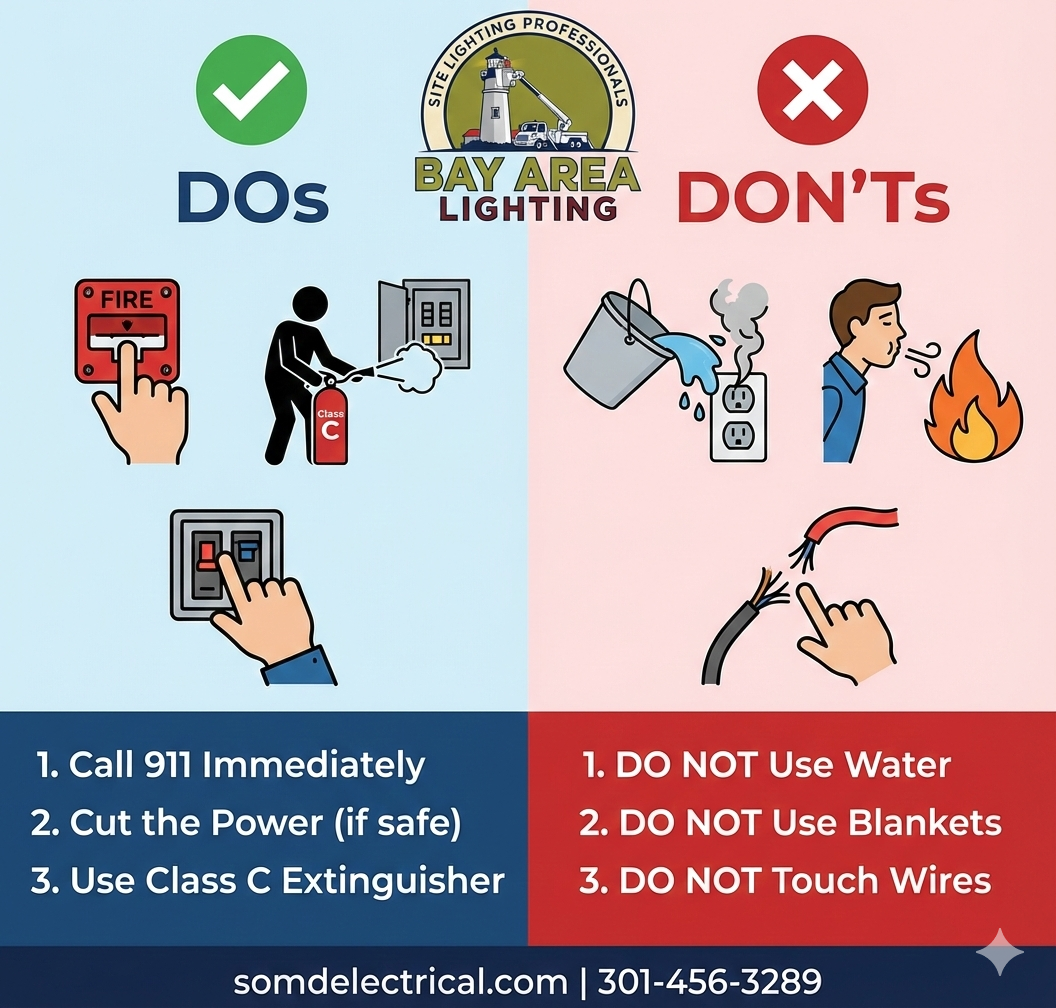 dos an donts of an electrical fire