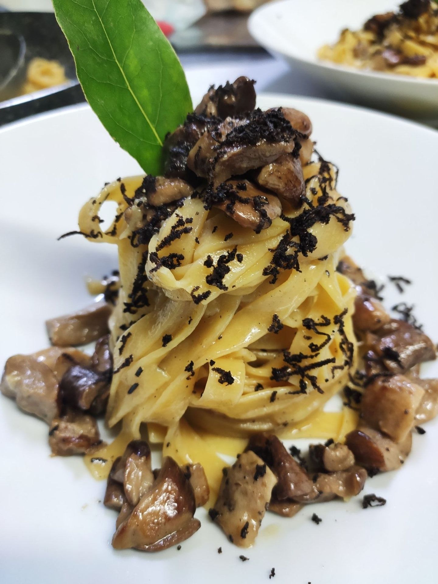 Tagliatelle funghi e tartufo