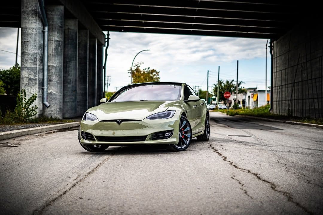 Paint Protection Film on Tesla