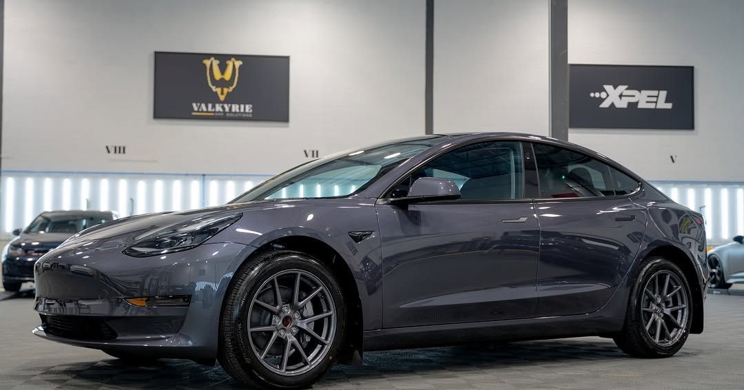 Ceramic Coating on Tesla