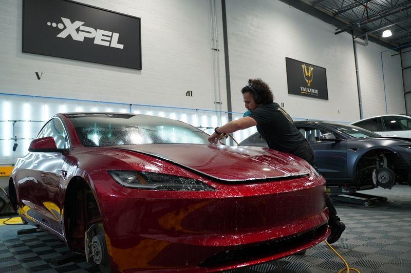 Paint Protection Film on car