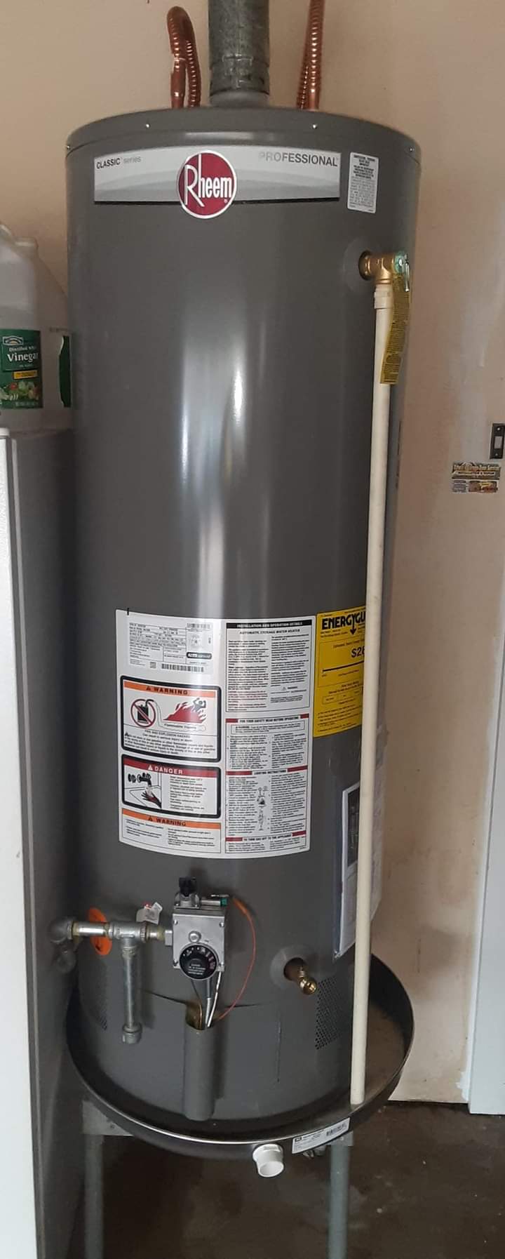 After Fixing the Heater — Alvin, TX — C and R Plumbing