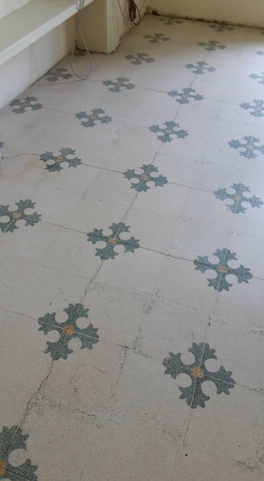 mattonelle per pavimenti con decorazioni