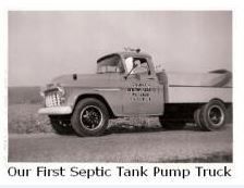 septic tank pump truck