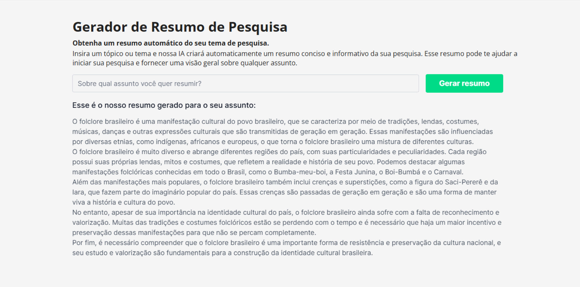 Gerador de referência da Mettzer