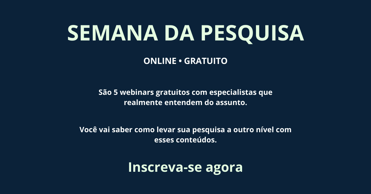 webnar semana da pesquisa