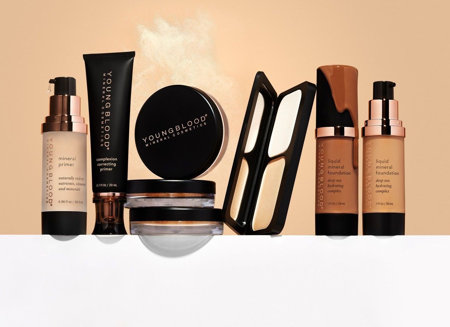 A Collection of Makeup Products Including Foundation and Mascara - Mackay Skin Clinic In North Mackay, QLD