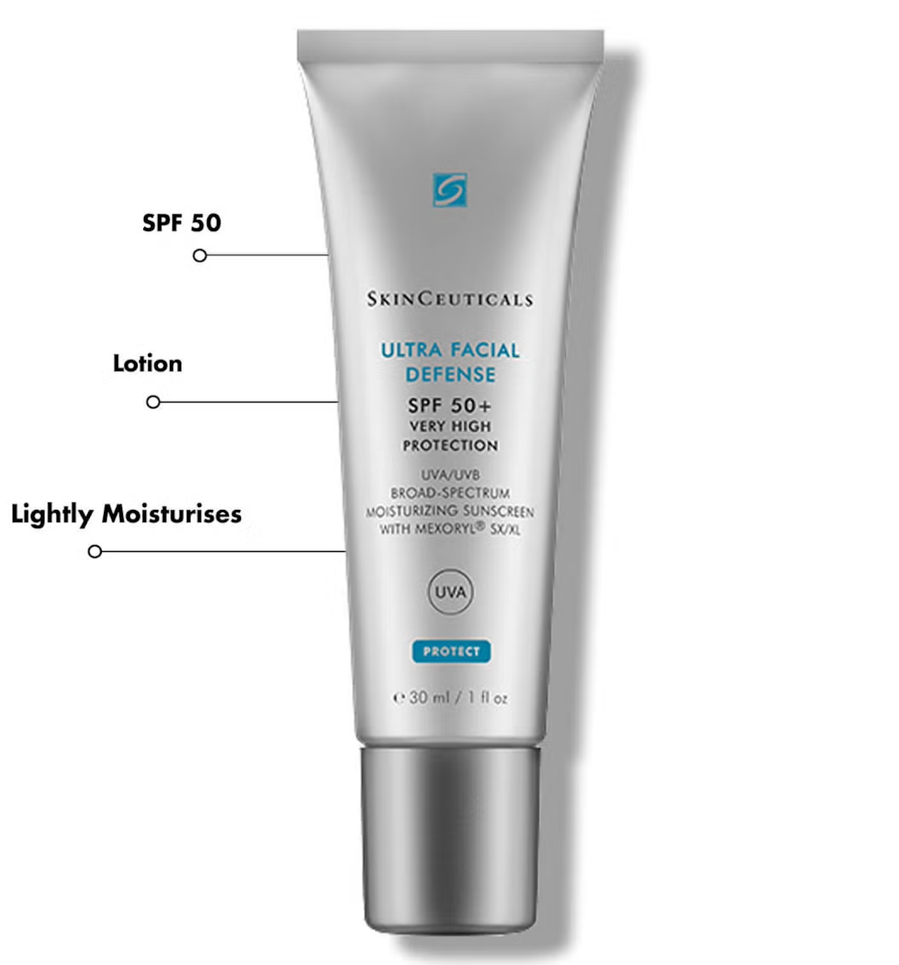 A Tube of Skinceuticals Ultra Facial Defense SPF 50 — Mackay Skin Clinic in North Mackay, QLD