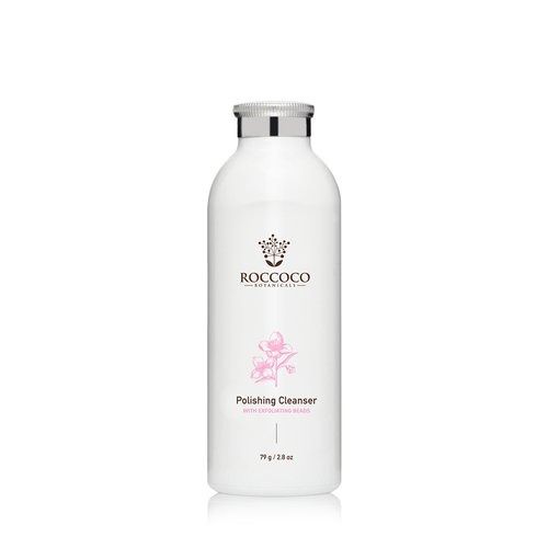 A White Bottle Of Polishing Cleanser On A White Background — Mackay Skin Clinic In North Mackay, QLD