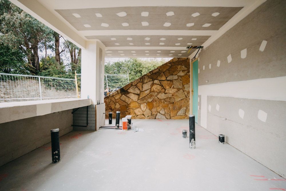 Renovation of House Exterior In Progress — Imperial Build Co. in  Coombs, ACT