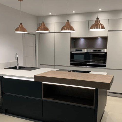 Modern kitchen interior