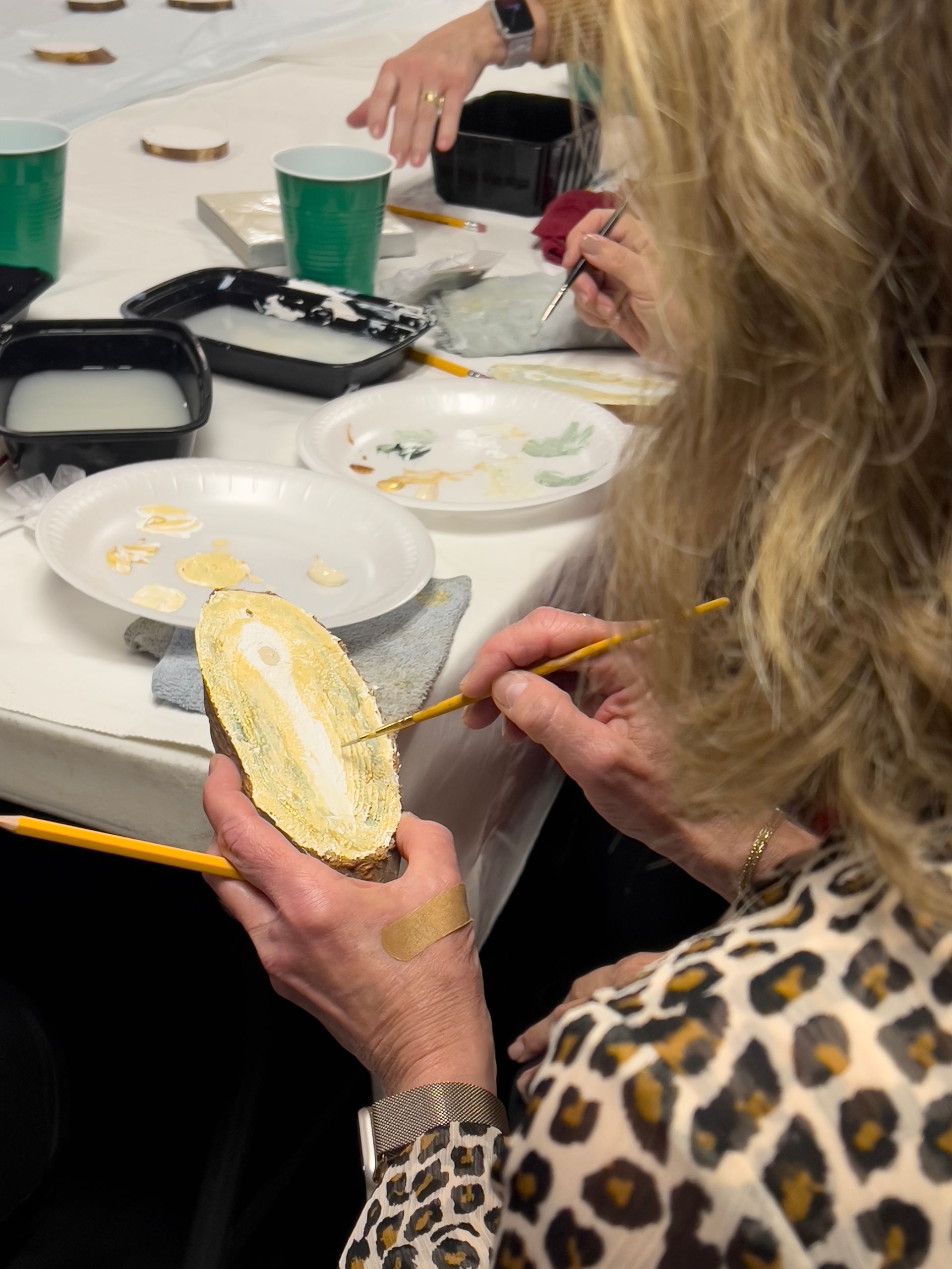 In this fun seasonal class, artist J Austin Jennings will show you how to create a shimmering magical angel ornament for your tree. Based on her popular, ethereal angel collection, Jennings will show step by step how to create a sweet angel on wood to hang on your tree.