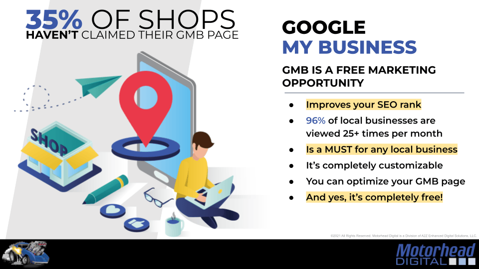 Google my business stats