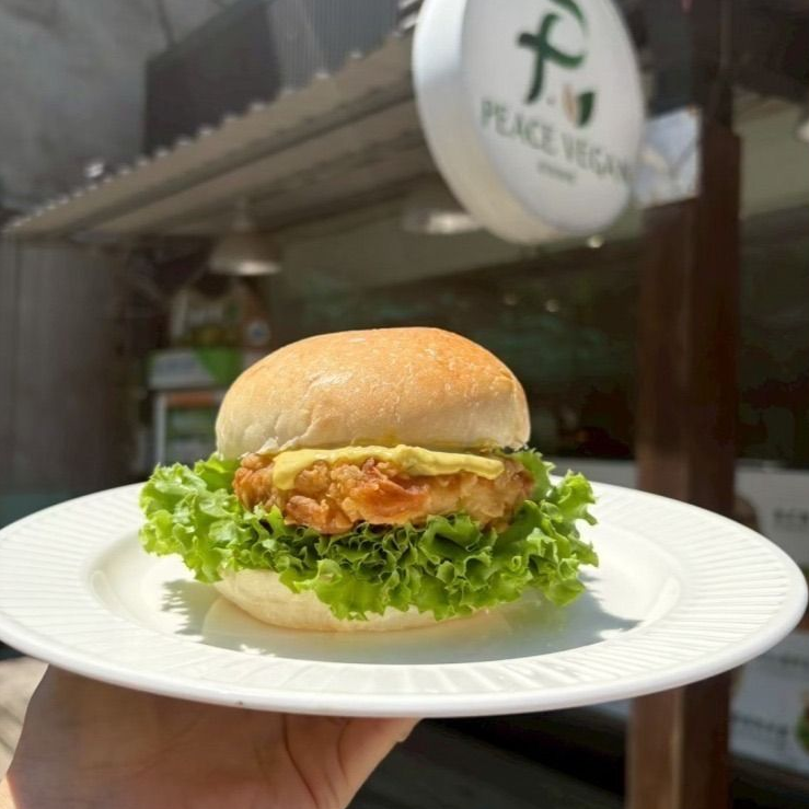酥脆咔拉G腿排 360g／4片｜純素冷凍植物系腿排｜痞食維根 Peace Vegan