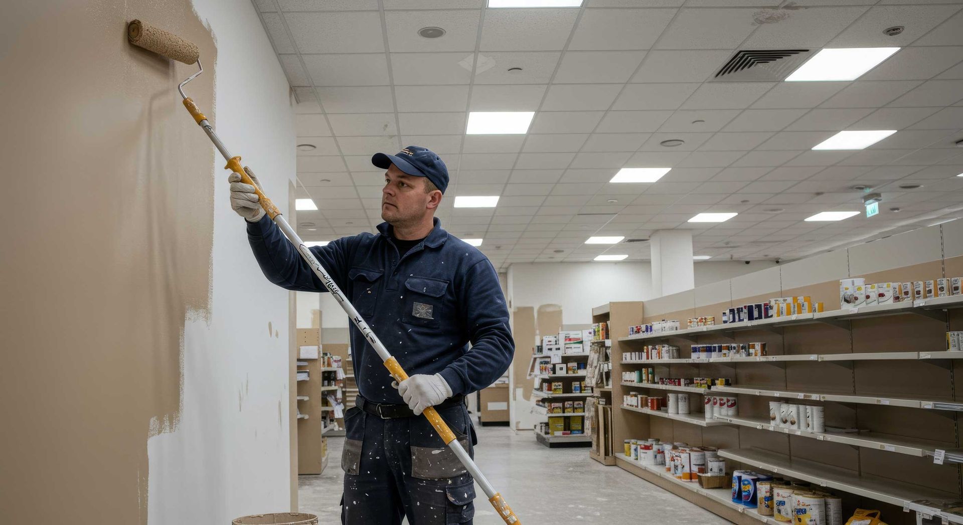 Retail Storefront Repainted by Commercial Painters in Hervey Bay