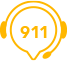 911 icon for emergency help