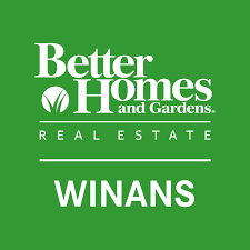 Better Homes and Gardens Real Estate logo with the name 