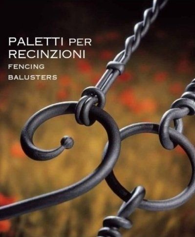 paletti per recinzioni in ferro battuto