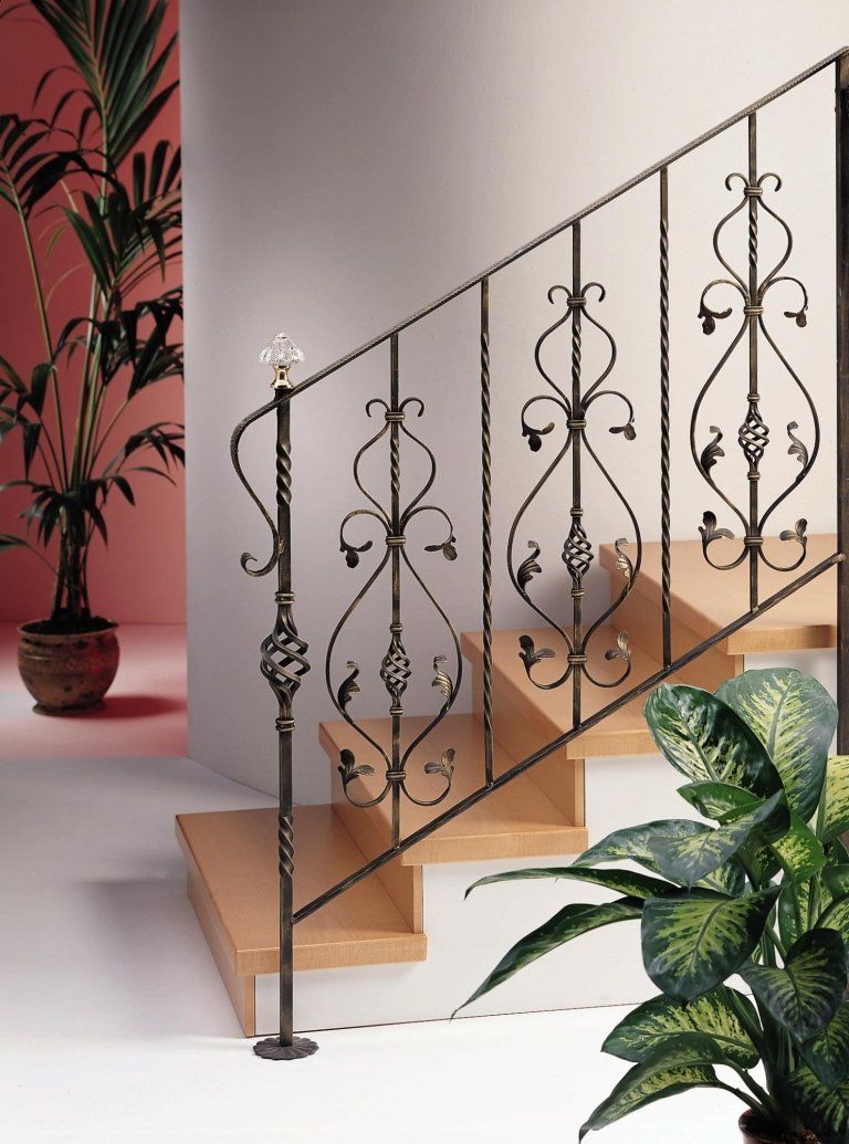 ringhiera in ferro battuto