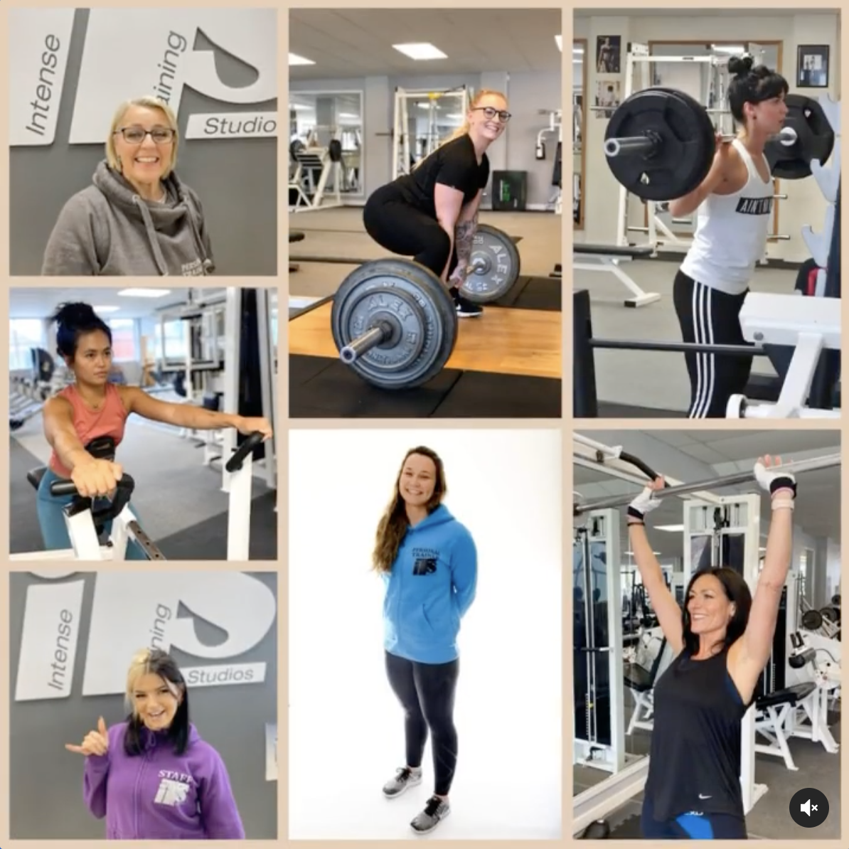 Group of female personal trainers - ITS