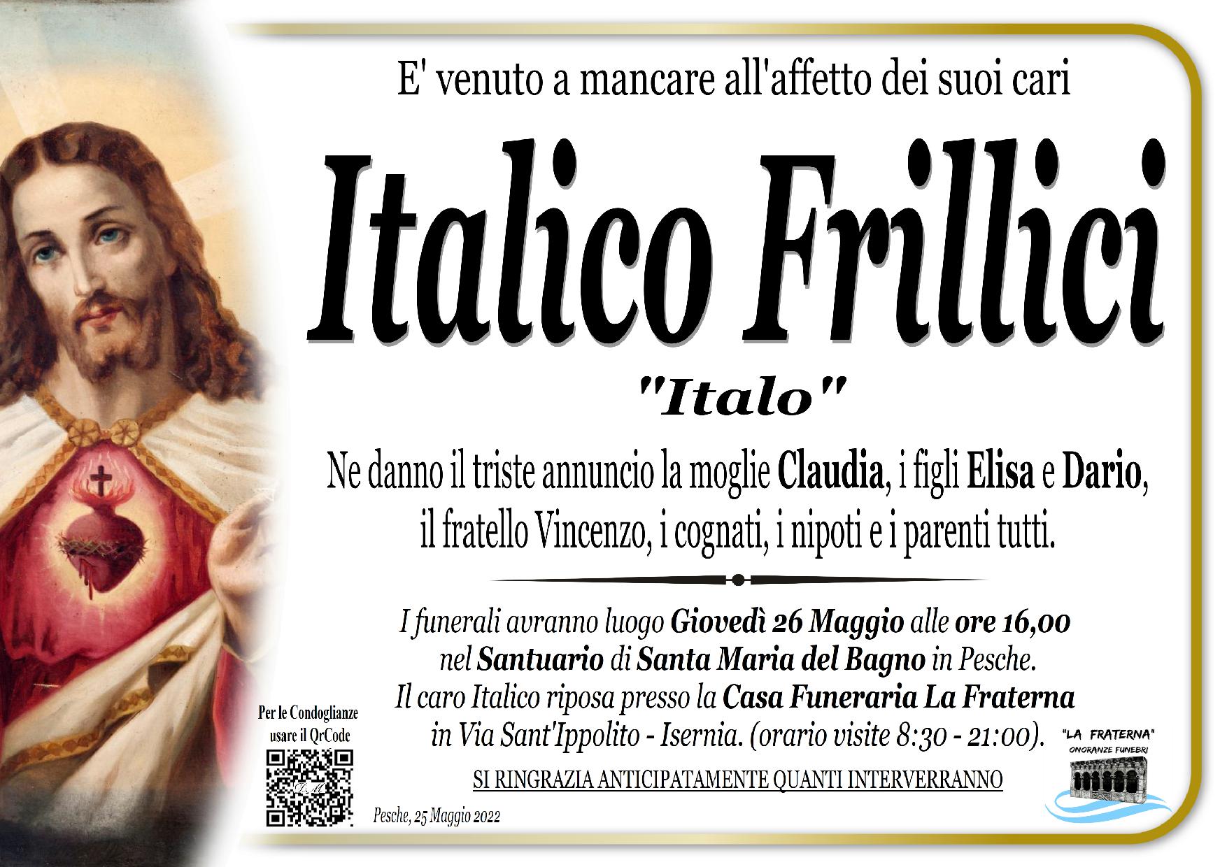 necrologio Italico Frillici