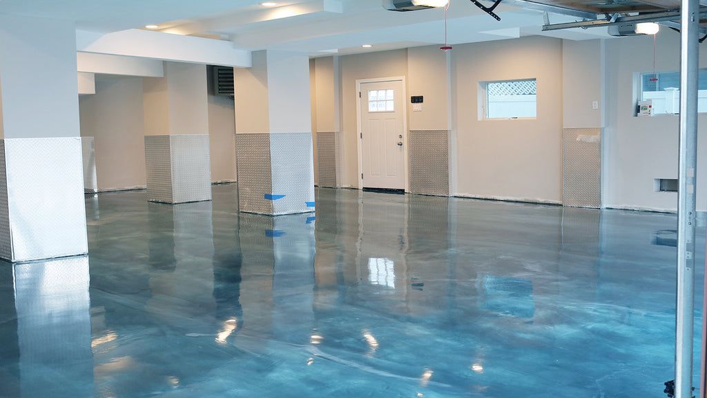 Epoxy resin floors.