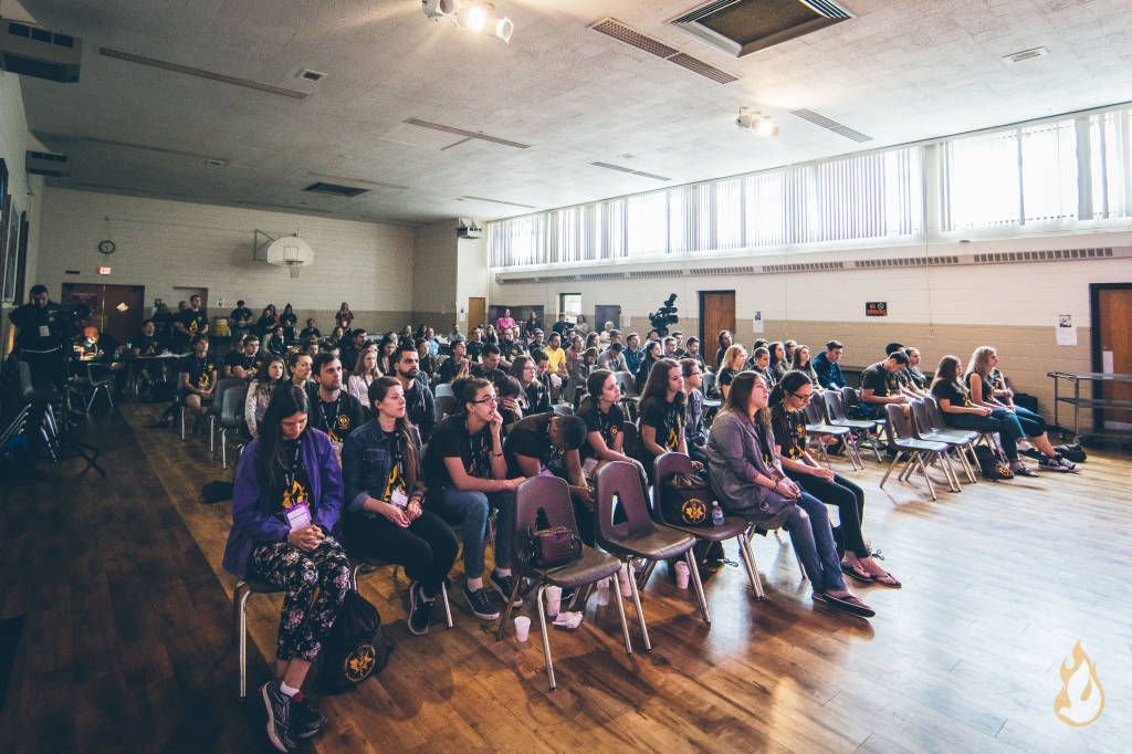 people listening