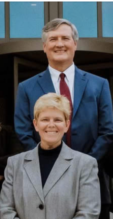 Christine and Grady smiling