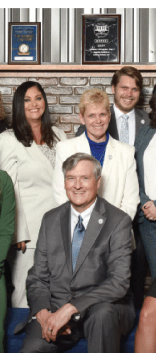 smiling team members