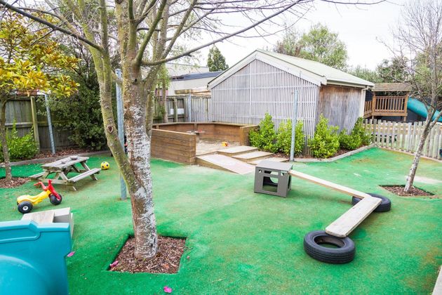 Kids Playing Area in Woodsland Christchurch Preschool