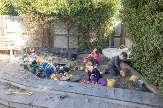 Kids Playing in Christchurch Preschool
