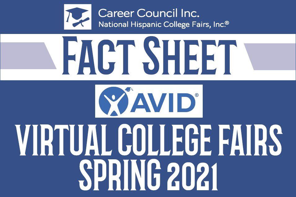Spring 2021 College Fair Fact Sheet
