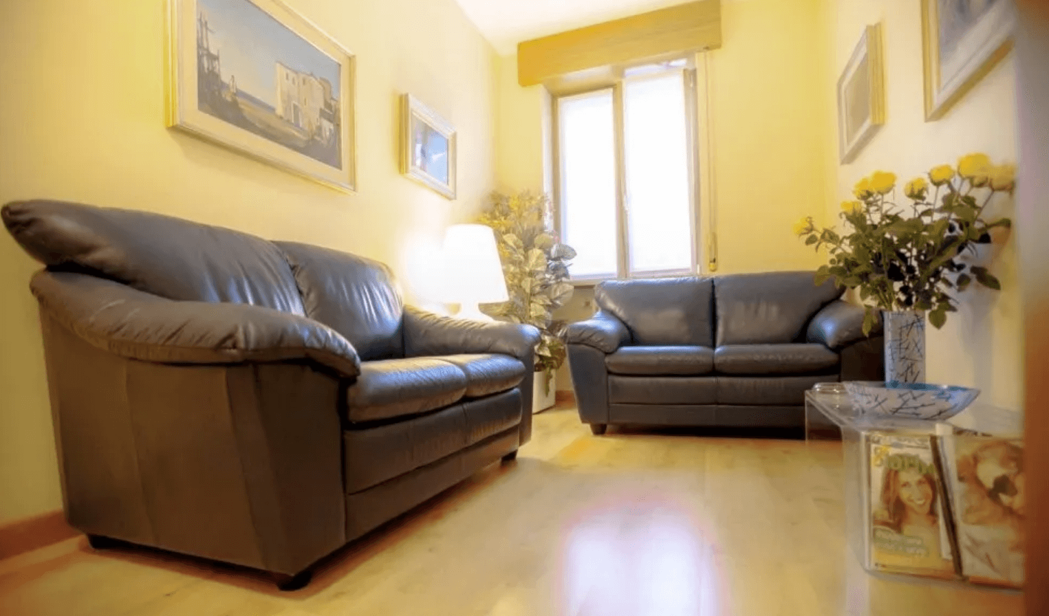 Area attesa centro di bellezza